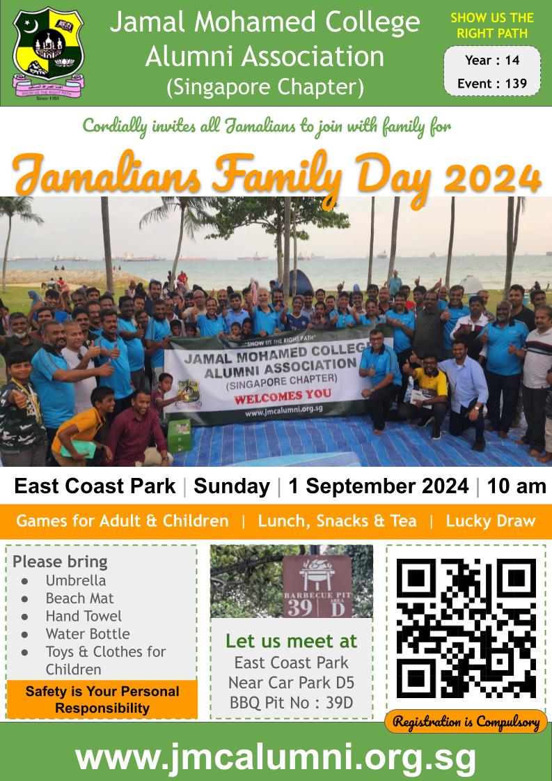 Jamalians Family Day – 01 Sep 2024